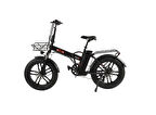 Alba Fold F Premium Elektirikli Bisiklet (Siyah)