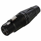 RX-J513 XLR Dişi Jak - Altın Pinli - Roxtone