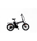 Vodin Beep 5 Elektrikli Katlanır Bisiklet (Siyah-Kırmızı)