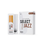 D\'Addario Woodwinds Organic Select Jazz Unfiled Alto Saksafon Kamışı No:3 Soft