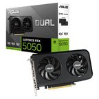 ASUS DUAL-RTX5050-O8G, 8Gb, 128Bit, GDDR6, 1xHDMI, 3xDP GAMING Ekran Kartı