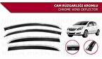 Opel Corsa D Kromlu Cam Rüzgarlığı Niken 2007 sonrası uyumlu