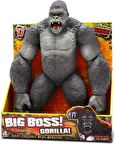 Big Boss Gorilla King Kong Büyük Patron Goril Dev Figür - 42  Cm
