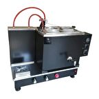 2 demlikli Cromat Siyah Boyalı çay ocağı Siyah Boyalı Çay Kazanı Elektrik + Doğalgazlı Siyah Çay Semaveri ETS Sistemli