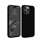 Apple iPhone 15 Pro Max Kılıf First Silikon - Siyah