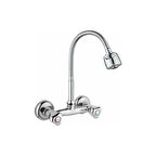 Mutfak Bataryası - Duvardan Çıkışlı Aç Kapa Batarya - Sıcak Soğuk Su 