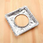 Ocak Üstü Koruyucu Leke Önleyici Isıya Dayanıklı Yeniden Kullanılabilir Ocak, Izgara Koruyucu Folyo