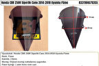 Honda CBR 250R Füme (2014-18) Siperlik Camı