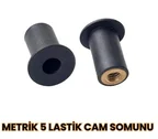 M5 CAM KAUÇUK SOMUN - adet