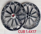 ÖN JANT 17" TESLA SİYAH