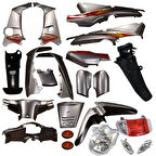 MFH-KH KAPORTA SET [GÜMÜŞ] [FAR+STOP DAHİL] CUB