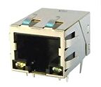  RJLBC-060TC1 - MODULAR JACK THT R/A 8P8C (RJ45,Ethernet) GRAY