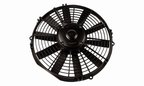 UNİVERSAL FAN MOTORU 24V 11'' KOMPLE YASSI İNCE EMİCİ AKSİYEL FAN ( 10 KANAT)