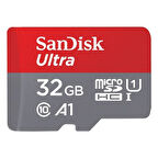 SanDisk 32 GB microSDHC Hafıza Kartı Class10-98 MB/sn Okuma Hızı