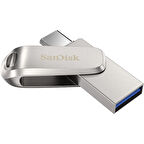 Sandisk SDDDC4-032G-G46 32GB Dula USB 3.1 Gen - Type C Drive Luxe USB Flash Bellek