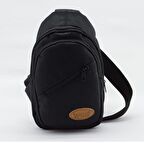 Çapraz Omuz Sırt Çantası Kanvas Kumaş 3 cepli Oval