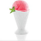 Güral Porselen 11 cm Külah Dondurmalık Dekorsuz