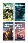 Çok Okunan Jules Verne Seti - 4 Kitap