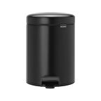 Brabantia Çöp Kutusu Newicon Pedallı 5 Lt  Matt Siyah 112928