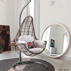 Capri Swing Milas Tekli Rattan Bahçe Balkon Salıncağı