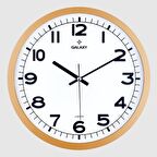 Dekoratif Duvar Saati Gold Renk 30 CM