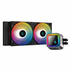 DeepCool LS520 ARGB 240mm AM5/1851P Siyah İşlemci Sıvı Soğutucu