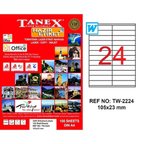 Tanex Tw-2224 Lazer Etiket 105X23 Mm Tw2224Las10100