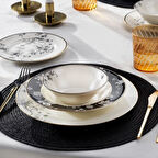 Schafer Porselen 24 Parça Yemek Takımı Özel Tasarım 