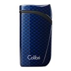 Colibri Falcon Karbon Desenli Mavi Puro Çakmağı