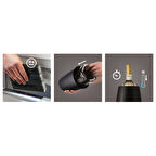 Vacu Vin Şarap Seti, Elegant (5 Parça), Kutulu