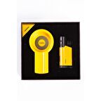 Parmida Çakmak Küllük İkili Sarı Puro Seti