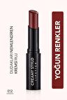 Flormar Yarı Parlak Stick Ruj- Creamy Stylo Lipstick -012 Rosewood-8682536013727