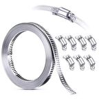 Yate10 Şerit Kelepçe (12,7mmx150cm Şerit 10 Adet Kelepçe)