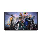 Azemax 70X30Cm Valorant Karakterli Oyuncu Mousepad kaydırmaz Taban Pad