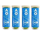 Dunlop Australian Open 3'lü 4 Kutu Tenis Topu