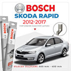 Skoda Rapid Muz Silecek Takımı (2012-2017) Bosch Aeroeco