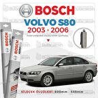 Volvo S80 Muz Silecek Takımı (2003-2006) Bosch Aeroeco
