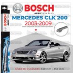 Mercedes CLK 200 Muz Silecek Takımı (2003-2009) Bosch Aerotwin
