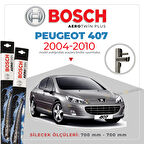 Peugeot 407 Muz Silecek Takımı (2004-2010) Bosch Aerotwin