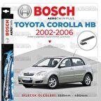 Toyota Corolla HB Muz Silecek Takımı (2002-2006) Bosch Aerotwin