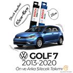 Bosch Aerotwin Volkswagen Golf 7 2013-2017 Ön - Arka Silecek Seti