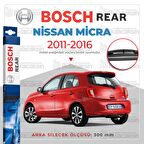 Bosch Rear Nissan Micra 2011 - 2016 Arka Silecek - H306