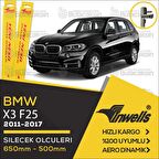 Bmw X3 F25 Muz Silecek Takımı (2011-2017) İnwells