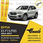 BMW X5 F15/F85 Muz Silecek Takımı (2014-2017) İnwells