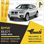 Bmw X6 E71 Muz Silecek Takımı (2008-2011) İnwells