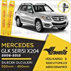 Mercedes GLK Muz Silecek Takımı (2008-2013) İnwells