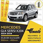 Mercedes GLK Muz Silecek Takımı (2014-2016) İnwells