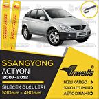 Ssangyong Actyon Muz Silecek Takımı (2007-2012) İnwells