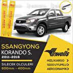Ssangyong Korando Sports Muz Silecek Takımı (2011-2016) İnwells
