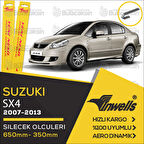 Suzuki SX4 Muz Silecek Takımı (2007-2013) İnwells